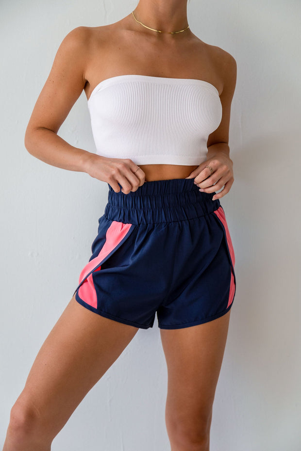 Electric You Navy Athletic Shorts