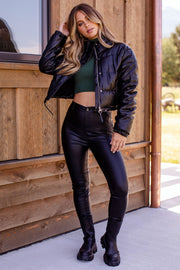 Black Puffer Jacket