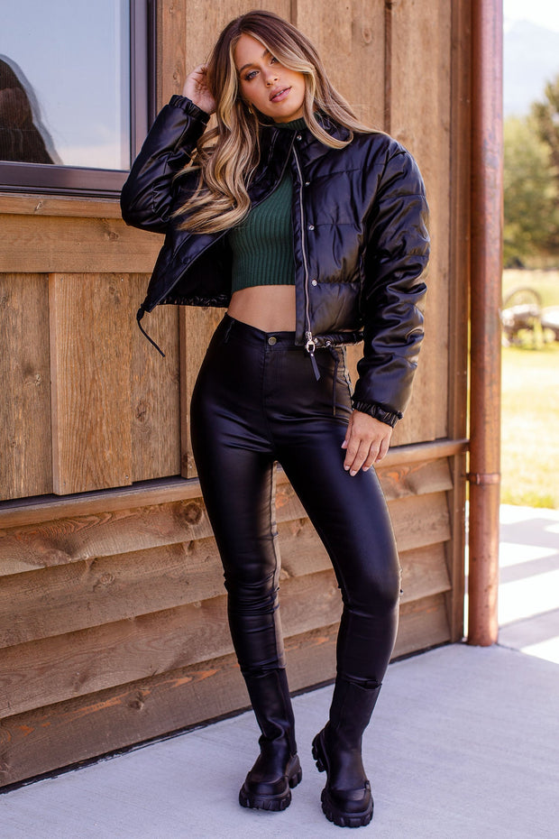 Black Puffer Jacket