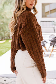 Brown Knit Sweater