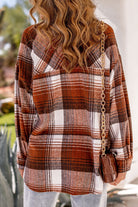  Brown Plaid Shacket