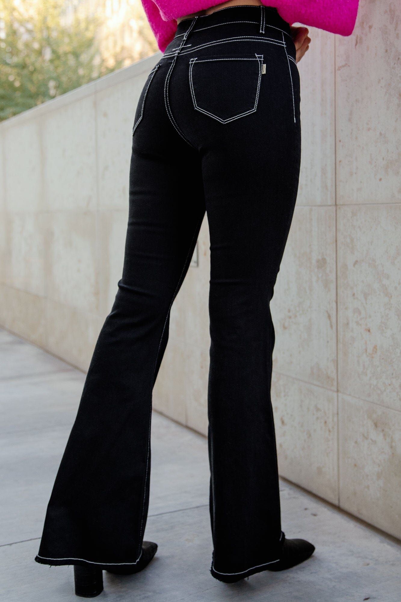 Black Flare Jeans