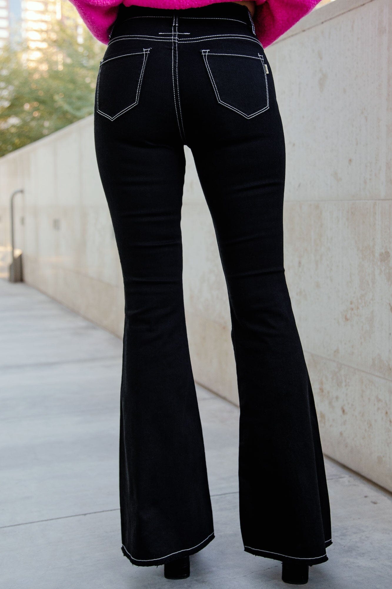 Black Flare Jeans