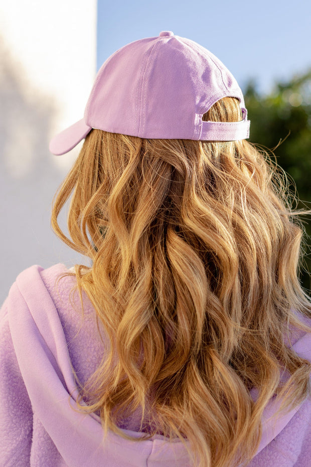 Kelby Lavender Baseball Cap