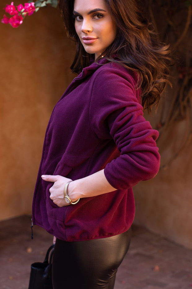 Plum Jacket