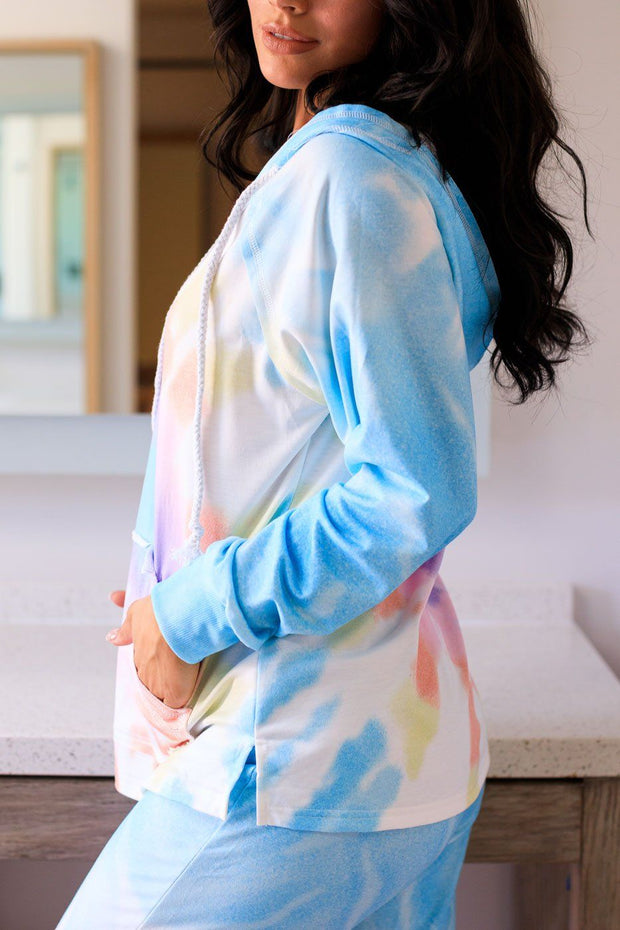Pastel Tie-Dye Hoodie