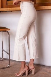 Natural Wide Leg Pants