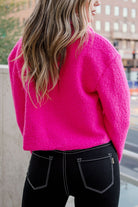 Fuchsia Crop Jacket