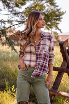 Mixed Plaid Top