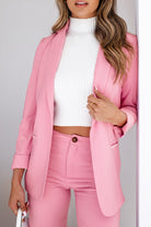 Pink Blazer