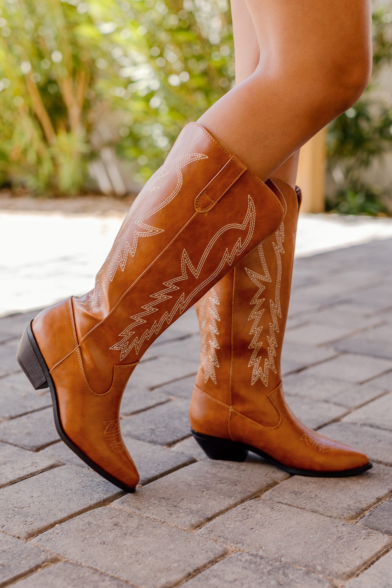 Cognac Cowboy Boots