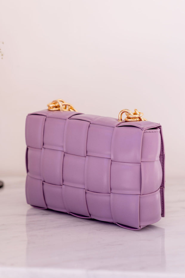 Lavender Quilted Purse