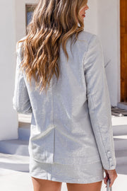 Silver Sequin Jacket
