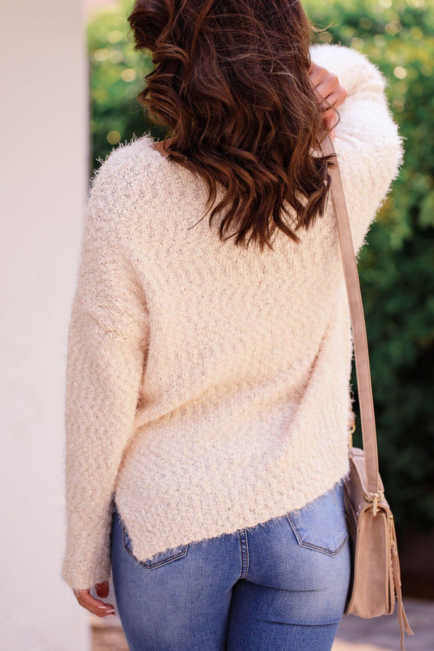 Robinson Ivory Knit Sweater
