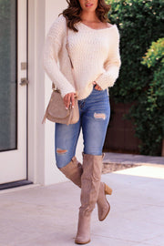 Robinson Ivory Knit Sweater