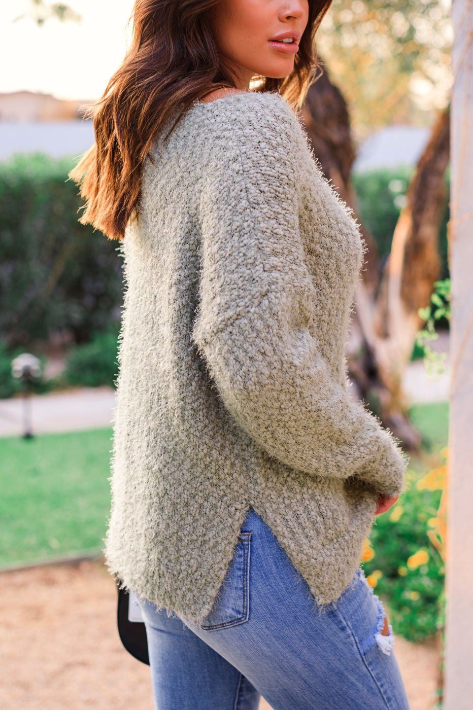 Sage Knit Sweater