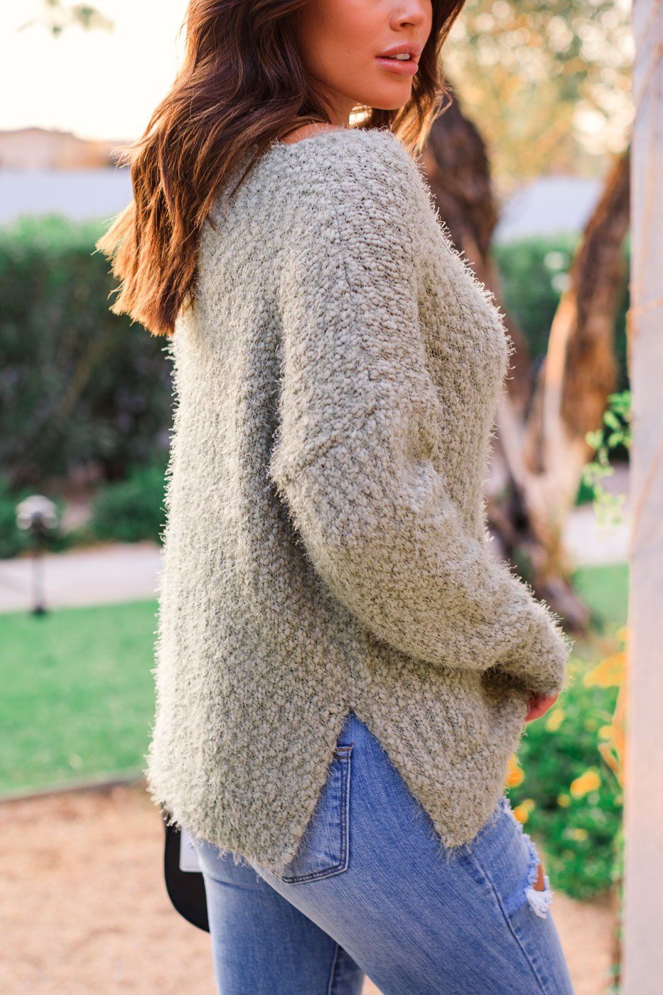 Sage Knit Sweater