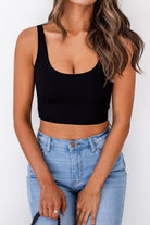 Black Crop Top