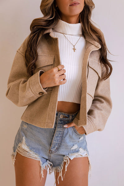 Royce Oatmeal Shacket