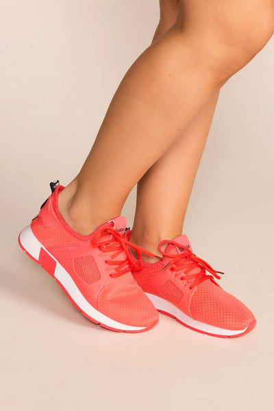 Priceless | Coral | Neon | Sneakers | Womens