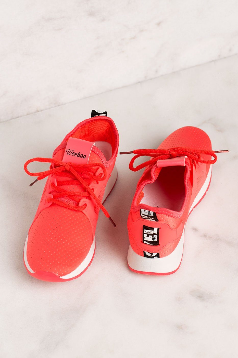 Priceless | Coral | Neon | Sneakers | Womens