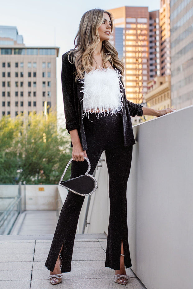 Black Sparkle Blazer