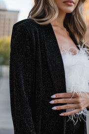 Black Sparkle Blazer