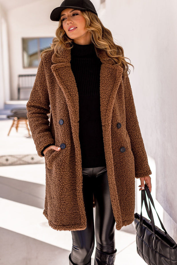 Chocolate Teddy Coat
