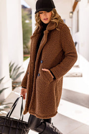 Chocolate Teddy Coat