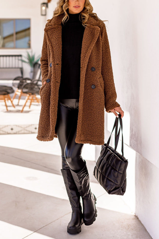 Chocolate Teddy Coat