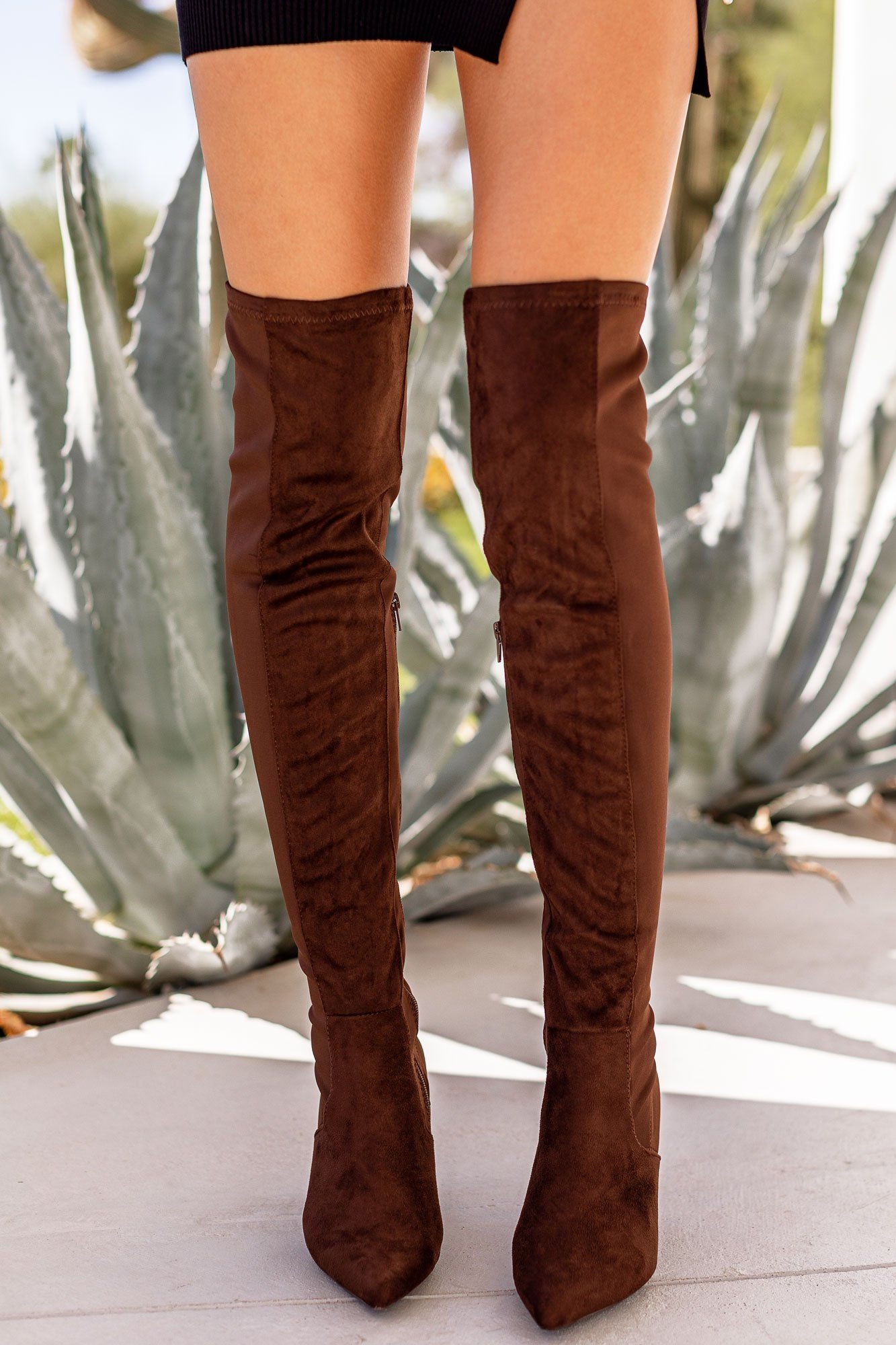 Shop Priceless | Teagan | Chocolate | Over The Knee | Boots