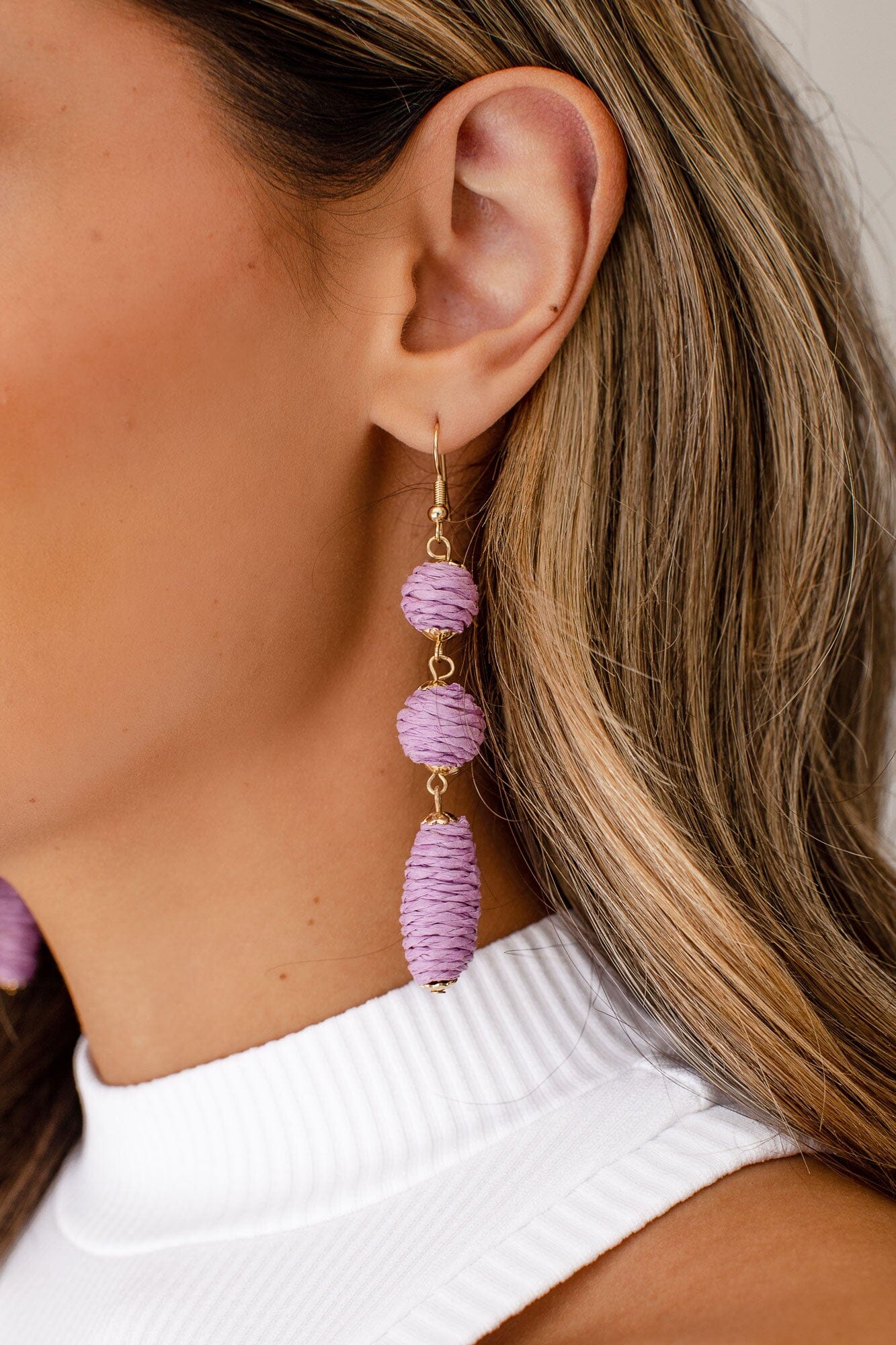 Lavender Earrings