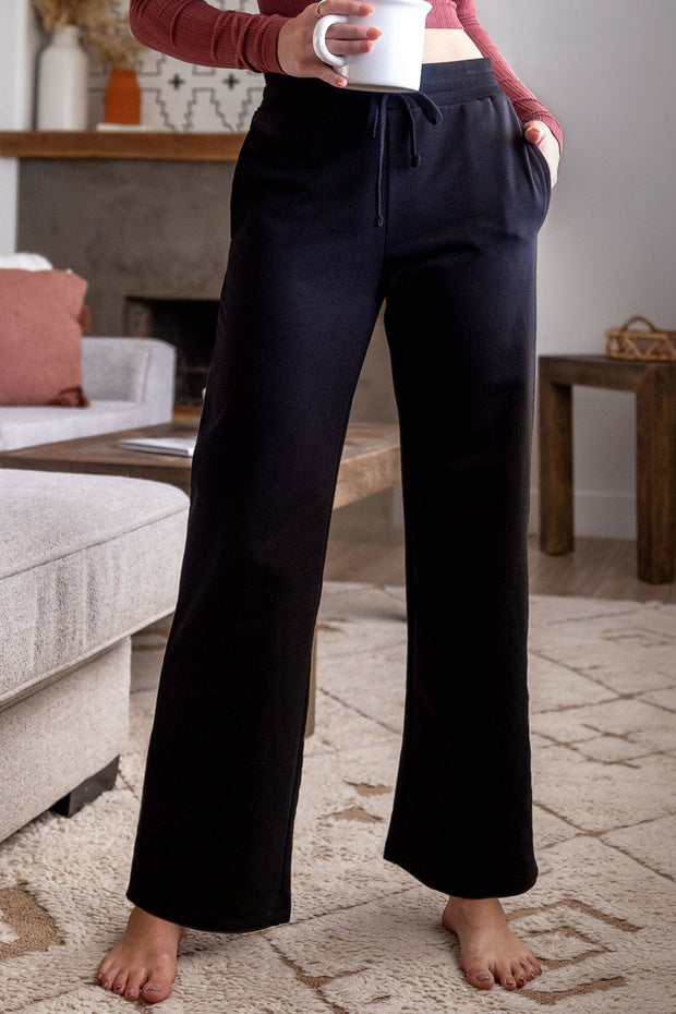 Yara Black Lounge Pants