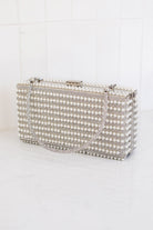 Silver Pearl Purse