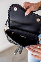 Black Asymmetrical Purse
