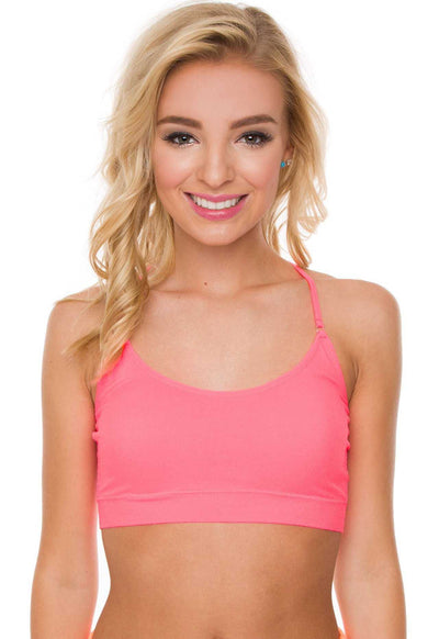 Lightweight Pink Sports Bra