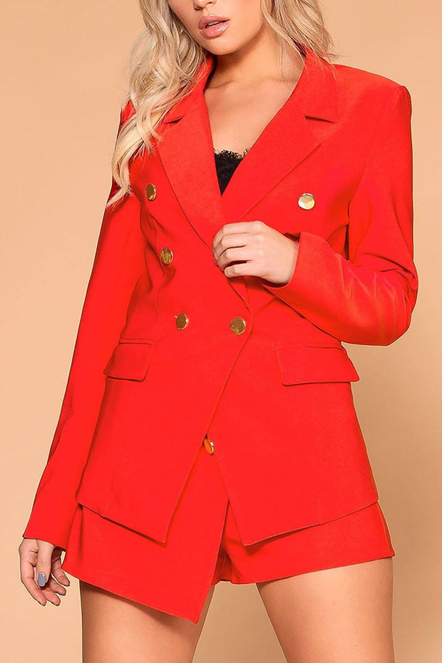 Get To It Red Blazer