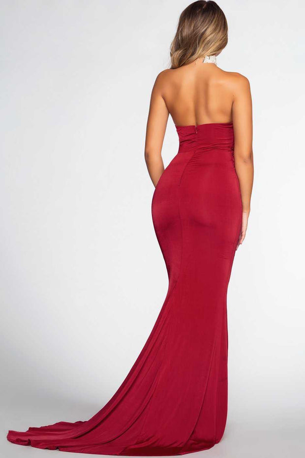 Dresses - Forever Yours Maxi Dress - Red
