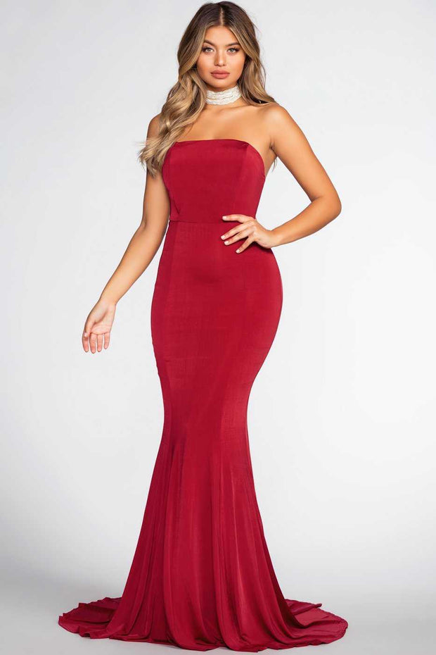 Dresses - Forever Yours Maxi Dress - Red