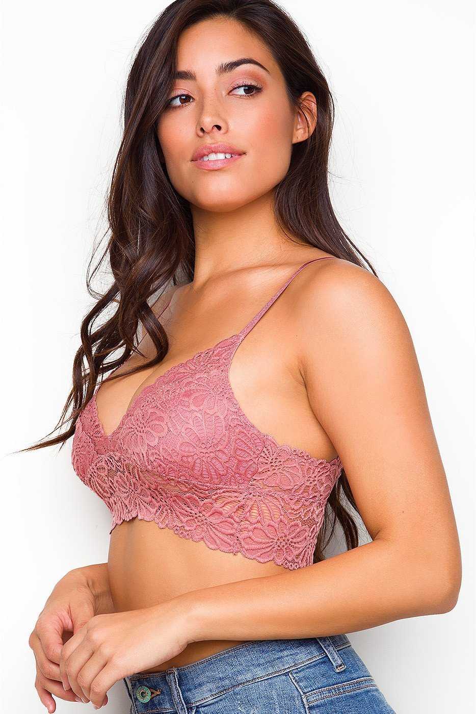 Intimates - Rachel Bralette - Blush