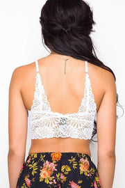Intimates - Rachel Bralette - White
