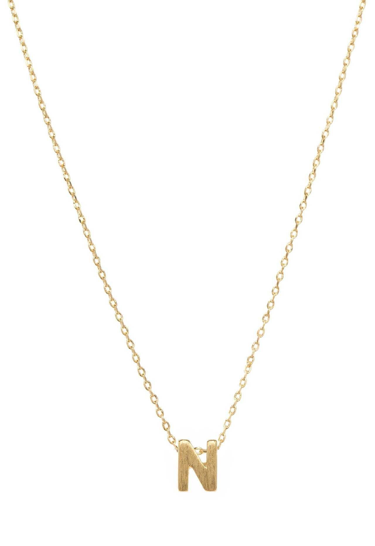 Jewelry - Be Yourself Initial Necklace - N
