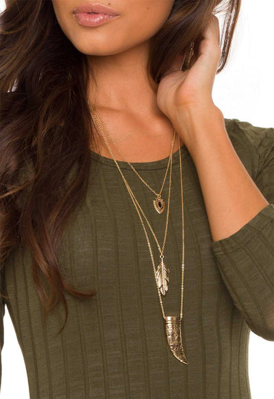 Jewelry - Refined Necklace - Black