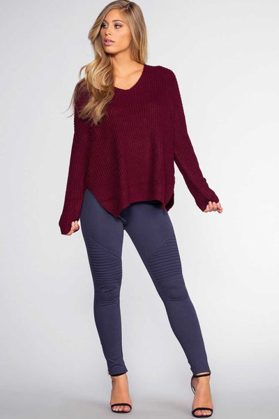 Leggings - Jaxon Moto Jeggings - Navy