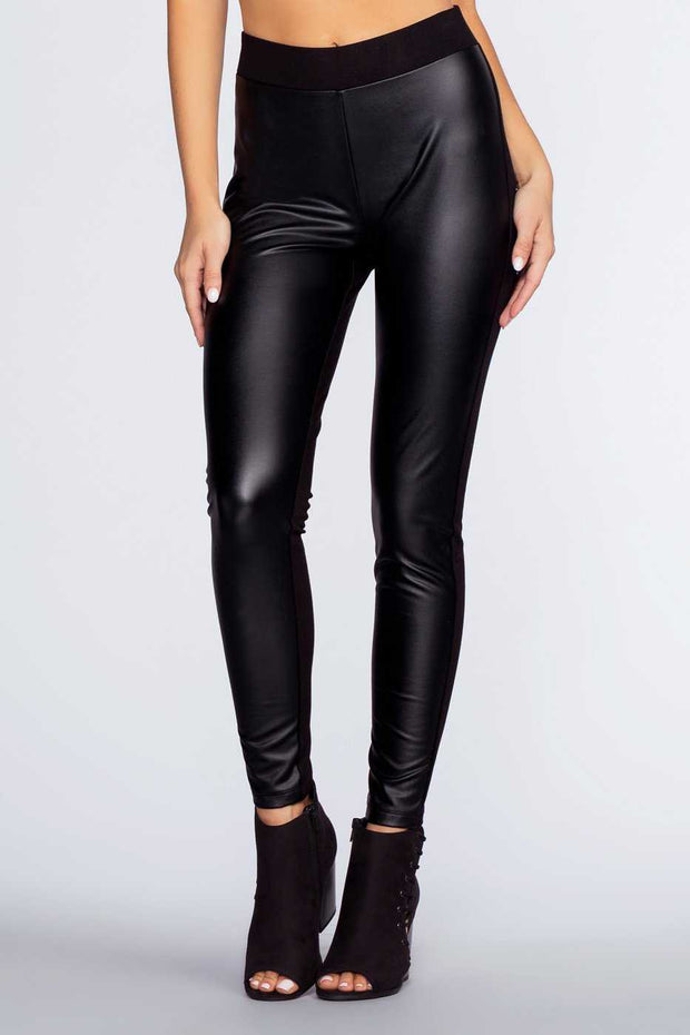 Leggings - Wild Cat Leather Leggings
