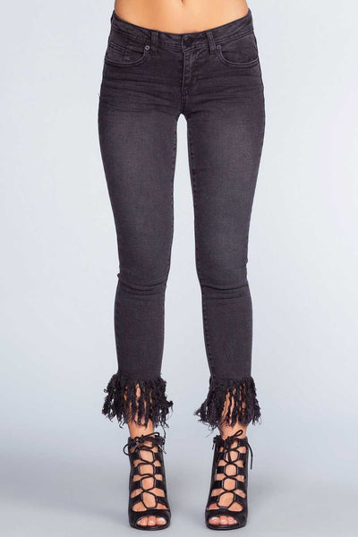 Pants - Just Fray It Jeans - Black