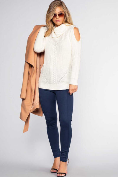 Pants - Sadie Ponte Pants - Navy