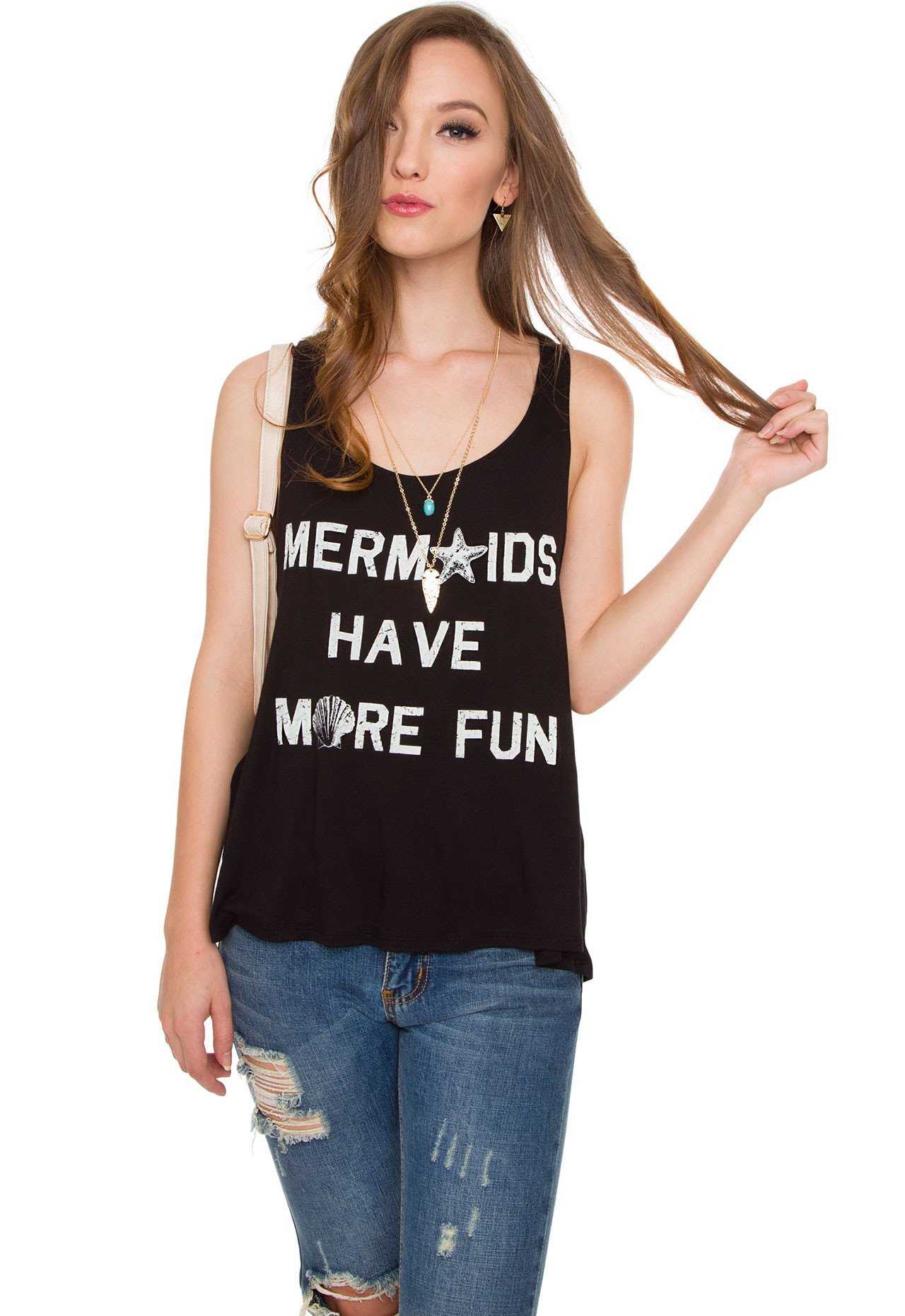 Tops - Mermaids Have More Fun Top