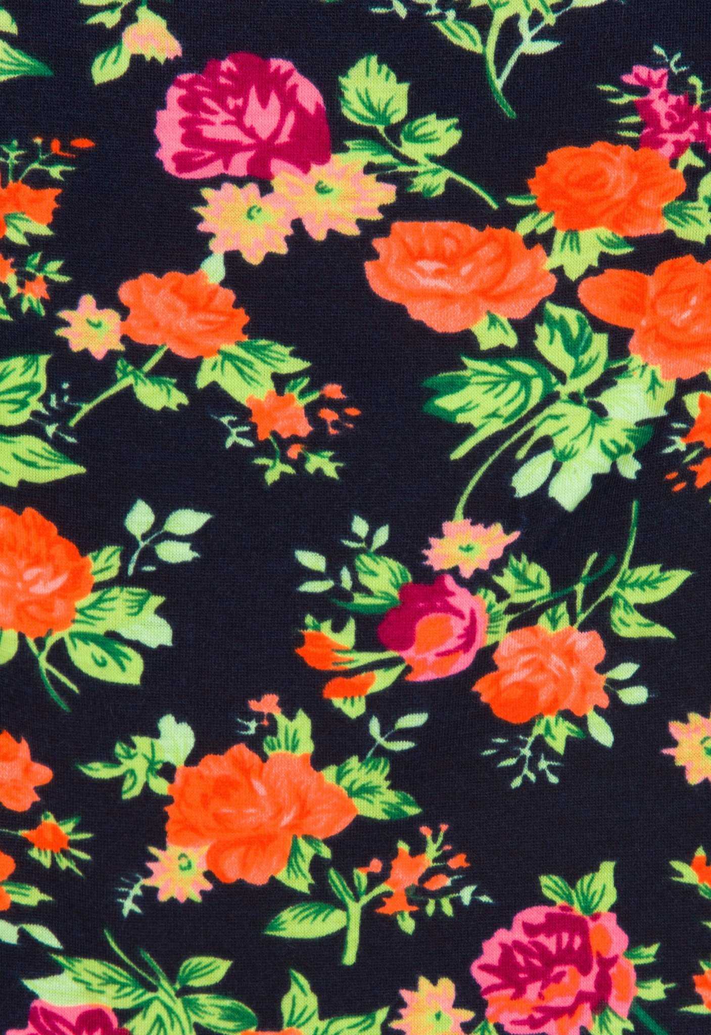 Tops - Panama Floral Crop Top