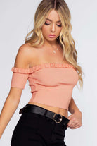 Tops - Pretty Woman Top - Mauve